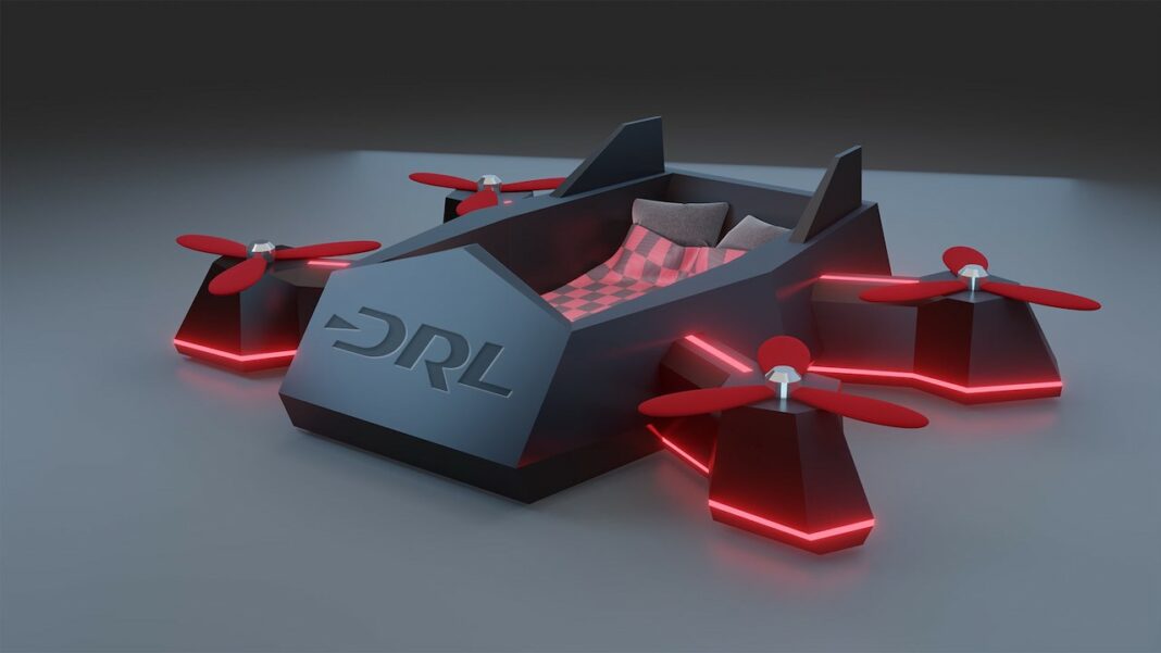Drone racing league bed