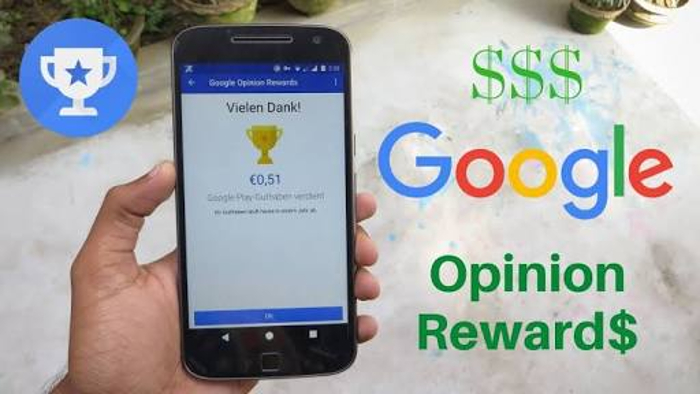 gratis geld google opinion rewards