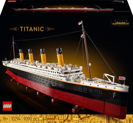 titanic lego bouwset