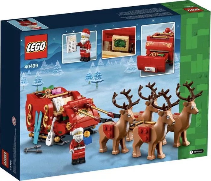 LEGO kerstsfeer arrenslee
