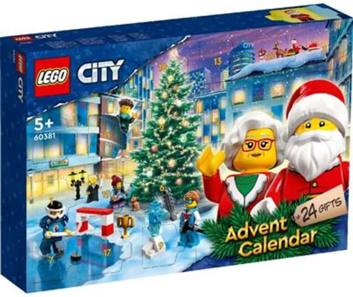 kerstsfeer lego city adventskalender