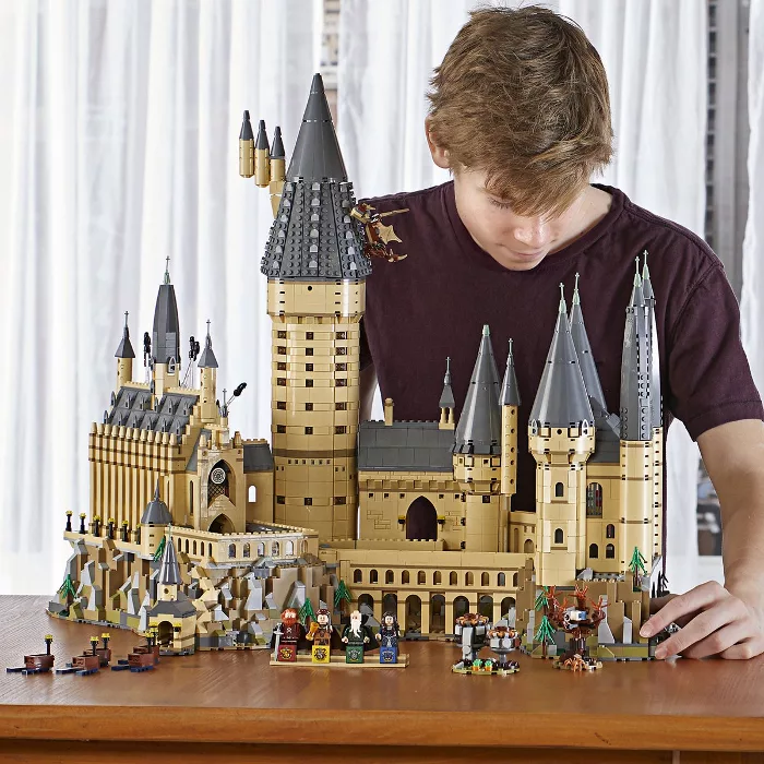 grootste lego-sets kasteel zweinstein